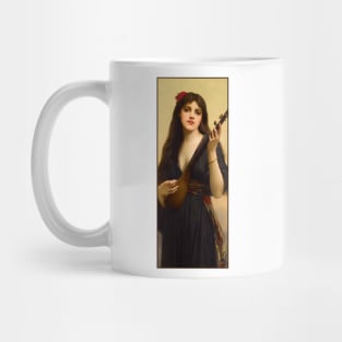 The Musician Girl by Jules Joseph Lefebvre Mug